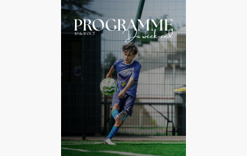 PROGRAMME DU WEEK-END 📆